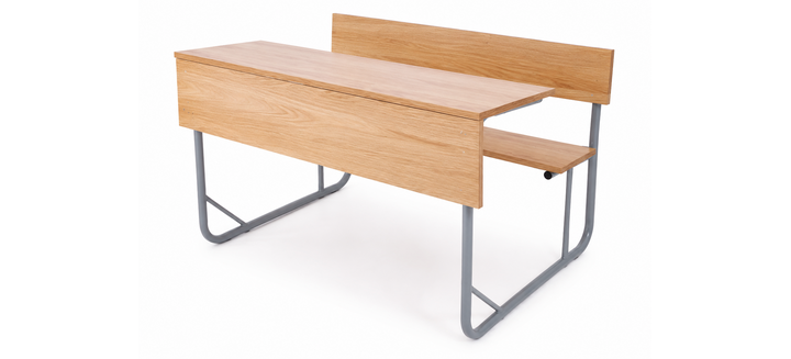 Combination School Desk - Double