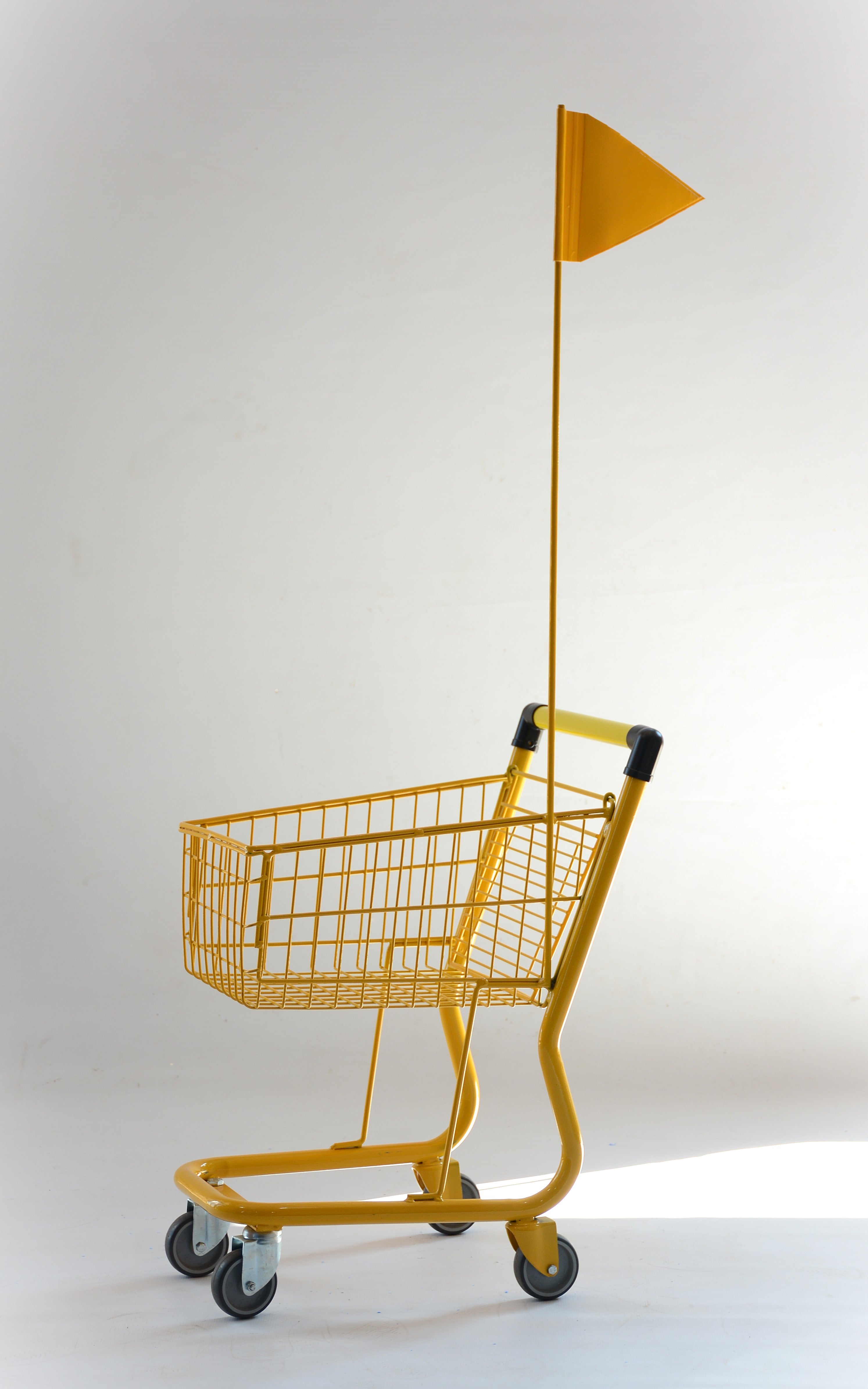 Kiddies Trolley - Powder Coated with Flag