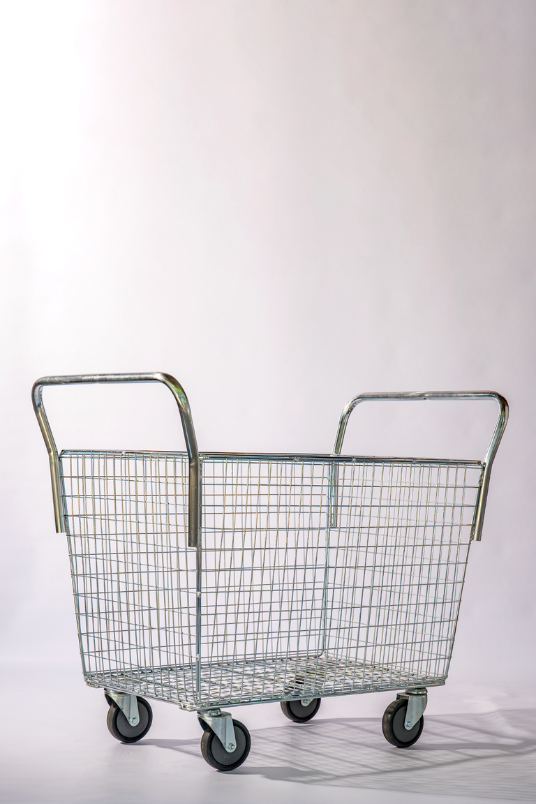 Parcel Trolley with No Lid (Stock cart Fruit & Vegetables ...