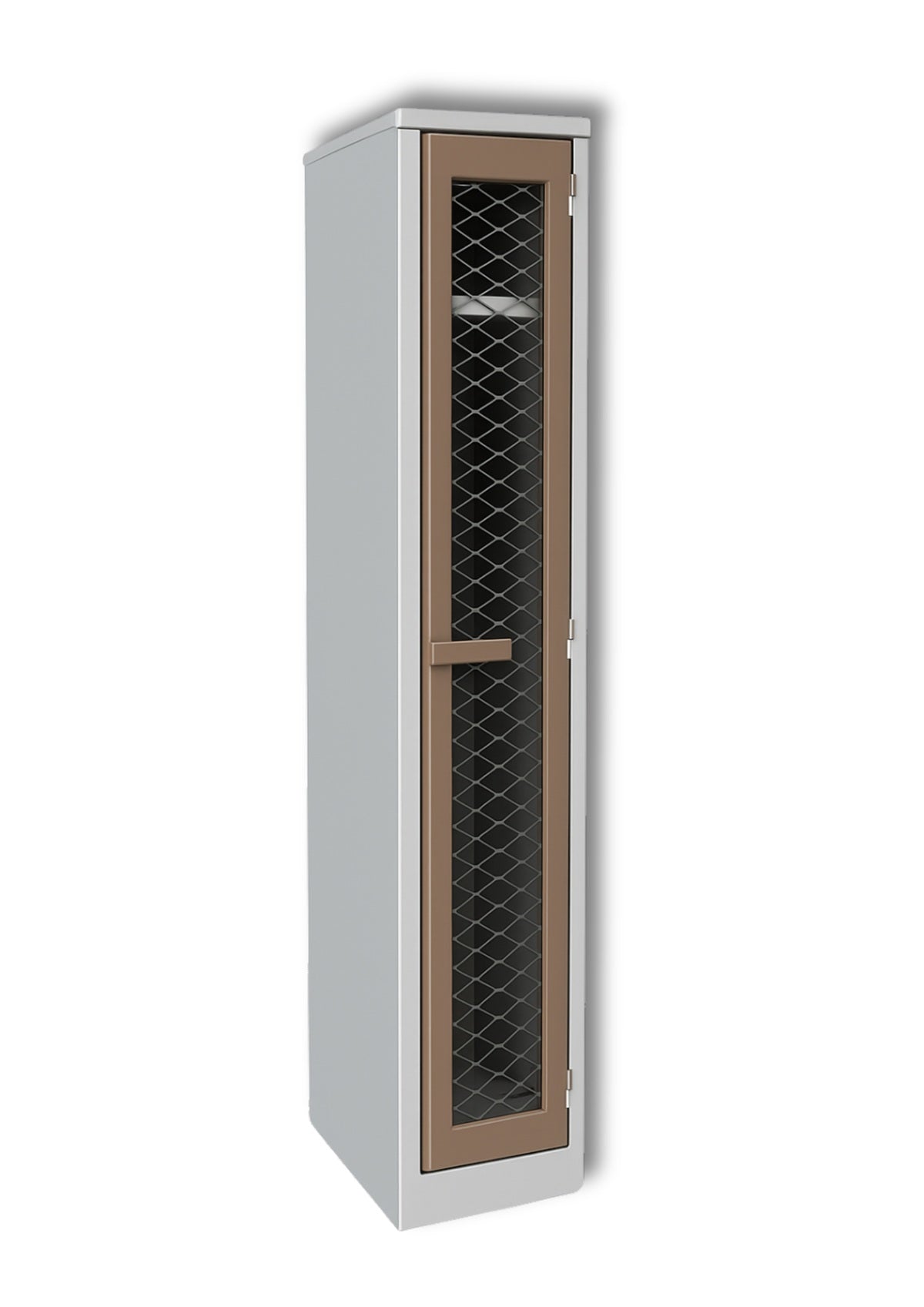 Steel Locker with Mesh Door - Single Tier (POA)